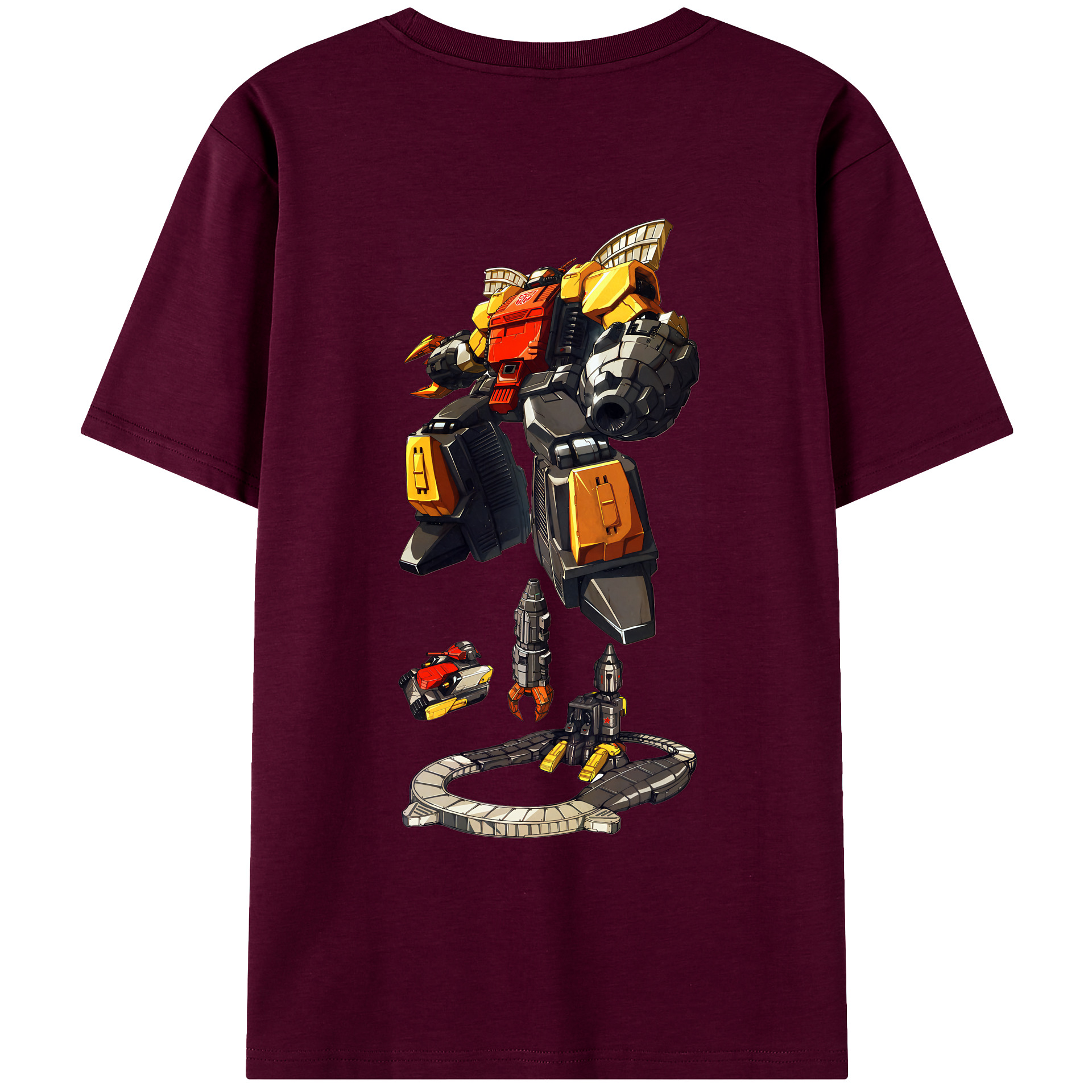 （画像用） Transformers トランスフォーマー レディース半袖Tシャツ(バックプリント)
